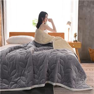 Pure Color Heavy Woollen Blanket