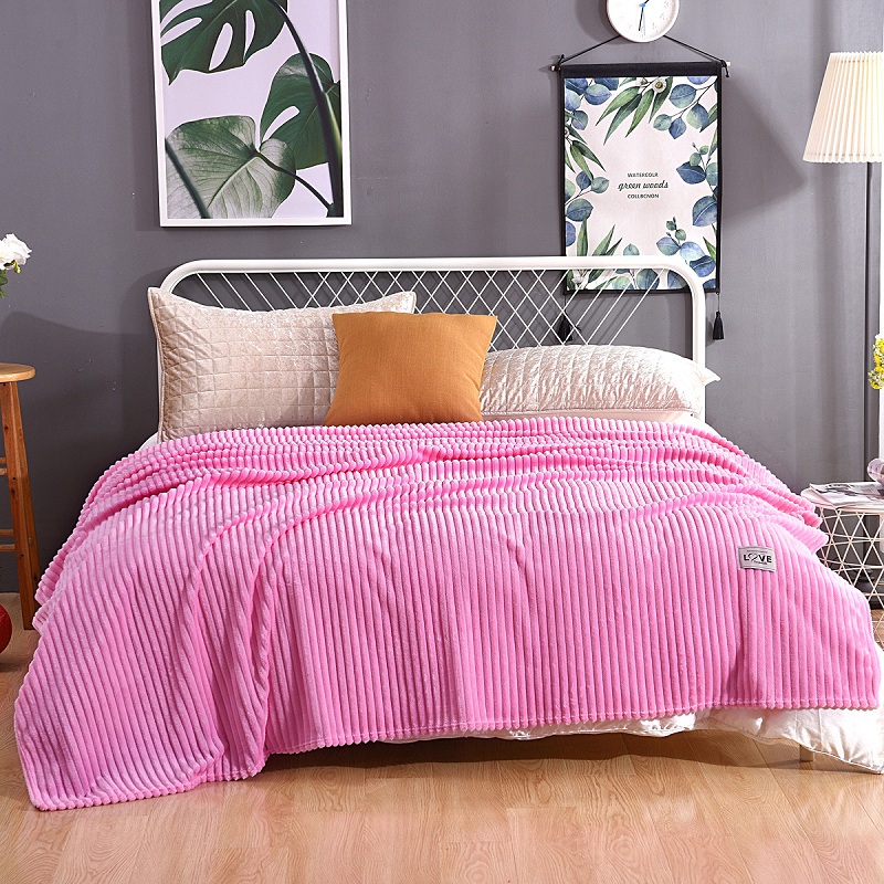 Pure Color Large Striped Woollen Blanket Manufacturers, Pure Color Large Striped Woollen Blanket Factory, Supply Pure Color Large Striped Woollen Blanket