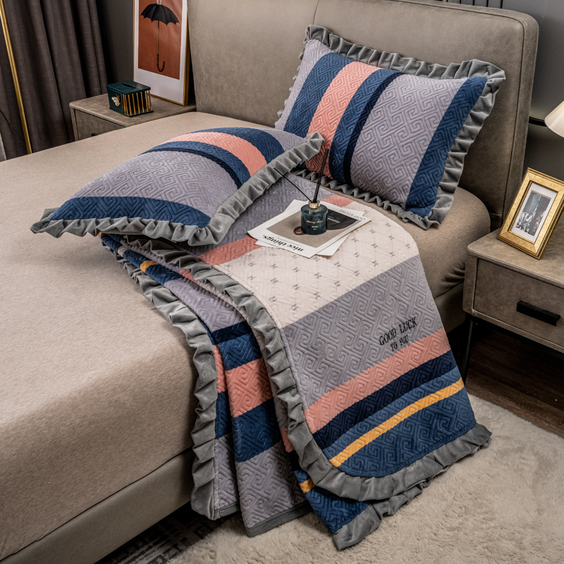 Coverlet with Pillow Shams - 3-Piece King Size / queen size Manufacturers, Coverlet with Pillow Shams - 3-Piece King Size / queen size Factory, Supply Coverlet with Pillow Shams - 3-Piece King Size / queen size